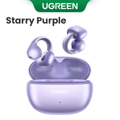 Open Ear Clip Wireless Earbuds Bluetooth Sports Earphones Headphones in Mic with Earhooks & Ear Hook