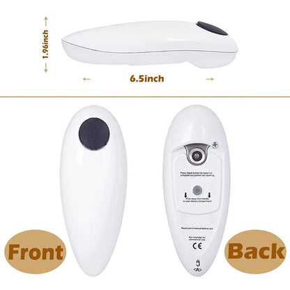 Apriscatole Elettrico One-Touch – Bordi Senza Tagli