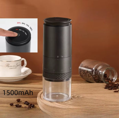 Macinacaffè Elettrico Portatile Ricaricabile – 38 Livelli