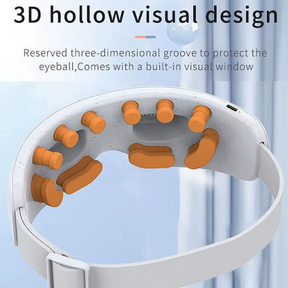 Electric Eye Acupoint Massager Bluetooth Hot Compress Eye Care Instrument Eye Massage Glasses Soothing Fatigue Improve Sleep