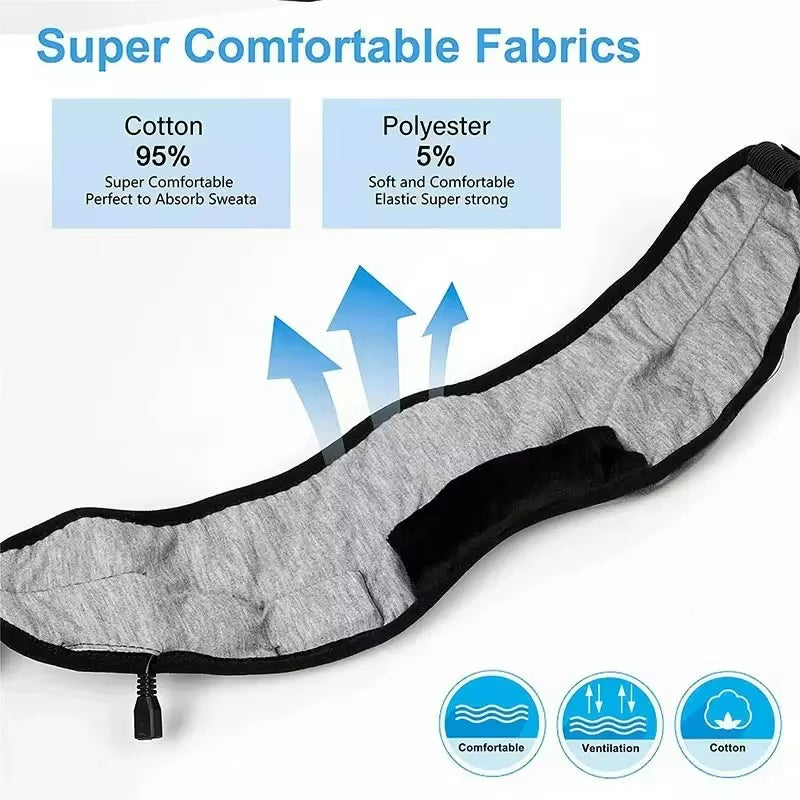 Fone Bluetooth Earphones Sports Sleeping Headband Elastic Wireless Headphones Music Eye Mask Wireless Bluetooth Headset Headband