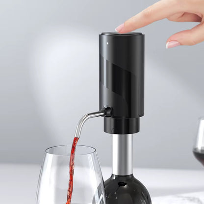 Dispenser Elettrico per Vino Con Aeratore – Ricaricabile