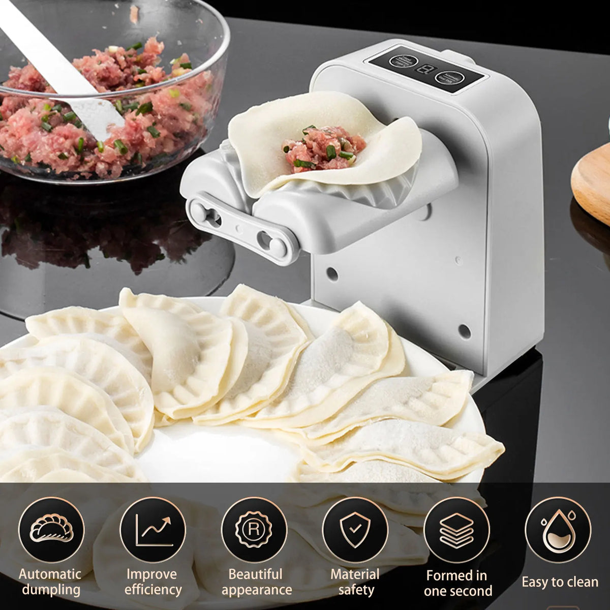 Macchina Elettrica per Ravioli E Gyoza – Ricaricabile