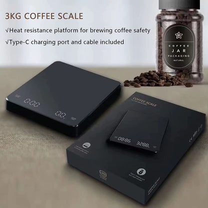 Bilancia Smart Da Caffè Con Timer E Display LED